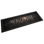 vidaXL Küchenteppich Waschbar Kaffee 60x180 cm Samt vidaXL Küchenteppich Waschbar Kaffee 60x180 cm Samt