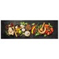 vidaXL Küchenteppich Waschbar Gewürze 60x180 cm Samt vidaXL Küchenteppich Waschbar Gewürze 60x180 cm Samt
