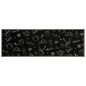 vidaXL Küchenteppich Waschbar Morgen Schwarz 60x180 cm Samt vidaXL Küchenteppich Waschbar Morgen Schwarz 60x180 cm Samt