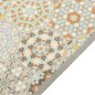 vidaXL Küchenteppich Waschbar Sechseck Pastell 45x150 cm Samt vidaXL Küchenteppich Waschbar Sechseck Pastell 45x150 cm Samt