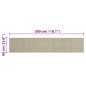 vidaXL Küchenteppich Waschbar Blätter 60x300 cm Samt vidaXL Küchenteppich Waschbar Blätter 60x300 cm Samt