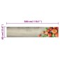 vidaXL Küchenteppich Waschbar Tomaten 60x300 cm Samt vidaXL Küchenteppich Waschbar Tomaten 60x300 cm Samt