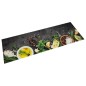 vidaXL Küchenteppich Waschbar Gewürze 45x150 cm Samt vidaXL Küchenteppich Waschbar Gewürze 45x150 cm Samt