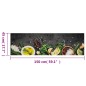 vidaXL Küchenteppich Waschbar Gewürze 45x150 cm Samt vidaXL Küchenteppich Waschbar Gewürze 45x150 cm Samt
