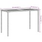 vidaXL Gartentisch mit Akazienholz-Platte Grau 115x54x74cm Poly Rattan vidaXL Gartentisch mit Akazienholz-Platte Grau 115x54x74cm Poly Rattan