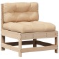 vidaXL 5-tlg. Garten-Lounge-Set mit Kissen Massivholz Kiefer vidaXL 5-tlg. Garten-Lounge-Set mit Kissen Massivholz Kiefer