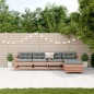 vidaXL 5-tlg. Garten-Lounge-Set mit Kissen Massivholz Douglasie vidaXL 5-tlg. Garten-Lounge-Set mit Kissen Massivholz Douglasie