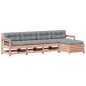 vidaXL 5-tlg. Garten-Lounge-Set mit Kissen Massivholz Douglasie vidaXL 5-tlg. Garten-Lounge-Set mit Kissen Massivholz Douglasie