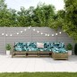 vidaXL 5-tlg. Garten-Lounge-Set mit Kissen Imprägniertes Kiefernholz vidaXL 5-tlg. Garten-Lounge-Set mit Kissen Imprägniertes Kiefernholz