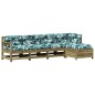 vidaXL 5-tlg. Garten-Lounge-Set mit Kissen Imprägniertes Kiefernholz vidaXL 5-tlg. Garten-Lounge-Set mit Kissen Imprägniertes Kiefernholz