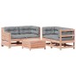 vidaXL 5-tlg. Garten-Lounge-Set mit Kissen Massivholz Douglasie vidaXL 5-tlg. Garten-Lounge-Set mit Kissen Massivholz Douglasie