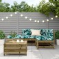 vidaXL 5-tlg. Garten-Lounge-Set mit Kissen Imprägniertes Kiefernholz vidaXL 5-tlg. Garten-Lounge-Set mit Kissen Imprägniertes Kiefernholz