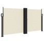 vidaXL Seitenmarkise Ausziehbar Creme 120x1000 cm vidaXL Seitenmarkise Ausziehbar Creme 120x1000 cm