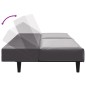 vidaXL 2-tlg. Sofagarnitur Grau Kunstleder vidaXL 2-tlg. Sofagarnitur Grau Kunstleder