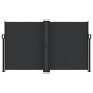 vidaXL Seitenmarkise Ausziehbar Schwarz 140x1000 cm vidaXL Seitenmarkise Ausziehbar Schwarz 140x1000 cm