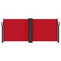 vidaXL Seitenmarkise Ausziehbar Rot 100x1000 cm vidaXL Seitenmarkise Ausziehbar Rot 100x1000 cm