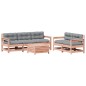 vidaXL 6-tlg. Garten-Lounge-Set mit Kissen Massivholz Douglasie vidaXL 6-tlg. Garten-Lounge-Set mit Kissen Massivholz Douglasie