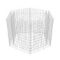 vidaXL Sechseckiges Gabionen-Hochbeet 160×140×100 cm vidaXL Sechseckiges Gabionen-Hochbeet 160×140×100 cm