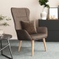 vidaXL Relaxsessel Taupe Stoff vidaXL Relaxsessel Taupe Stoff