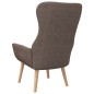 vidaXL Relaxsessel Taupe Stoff vidaXL Relaxsessel Taupe Stoff