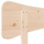 vidaXL Kopfteil 160 cm Massivholz Kiefer