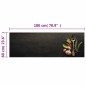 vidaXL Küchenteppich Waschbar Gewürze 60x180 cm Samt vidaXL Küchenteppich Waschbar Gewürze 60x180 cm Samt