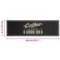 vidaXL Küchenteppich Waschbar Kaffee 45x150 cm Samt vidaXL Küchenteppich Waschbar Kaffee 45x150 cm Samt