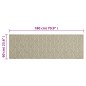 vidaXL Küchenteppich Waschbar Blätter 60x180 cm Samt vidaXL Küchenteppich Waschbar Blätter 60x180 cm Samt