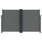 vidaXL Seitenmarkise Ausziehbar Anthrazit 140x1000 cm vidaXL Seitenmarkise Ausziehbar Anthrazit 140x1000 cm