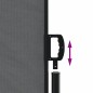 vidaXL Seitenmarkise Ausziehbar Anthrazit 140x1000 cm vidaXL Seitenmarkise Ausziehbar Anthrazit 140x1000 cm
