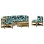 vidaXL 6-tlg. Garten-Lounge-Set mit Kissen Imprägniertes Kiefernholz vidaXL 6-tlg. Garten-Lounge-Set mit Kissen Imprägniertes Kiefernholz