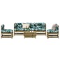 vidaXL 6-tlg. Garten-Lounge-Set mit Kissen Imprägniertes Kiefernholz vidaXL 6-tlg. Garten-Lounge-Set mit Kissen Imprägniertes Kiefernholz