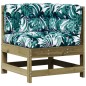 vidaXL 6-tlg. Garten-Lounge-Set mit Kissen Imprägniertes Kiefernholz vidaXL 6-tlg. Garten-Lounge-Set mit Kissen Imprägniertes Kiefernholz