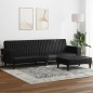 vidaXL 2-tlg. Sofagarnitur Schwarz Kunstleder vidaXL 2-tlg. Sofagarnitur Schwarz Kunstleder