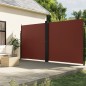 vidaXL Seitenmarkise Ausziehbar Braun 200x600 cm vidaXL Seitenmarkise Ausziehbar Braun 200x600 cm
