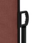 vidaXL Seitenmarkise Ausziehbar Braun 200x600 cm vidaXL Seitenmarkise Ausziehbar Braun 200x600 cm