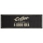 vidaXL Küchenteppich Waschbar Kaffee 60x180 cm Samt vidaXL Küchenteppich Waschbar Kaffee 60x180 cm Samt