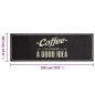vidaXL Küchenteppich Waschbar Kaffee 60x180 cm Samt vidaXL Küchenteppich Waschbar Kaffee 60x180 cm Samt