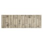 vidaXL Küchenteppich Waschbar Zaun 60x180 cm Samt vidaXL Küchenteppich Waschbar Zaun 60x180 cm Samt