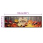 vidaXL Küchenteppich Waschbar Herbst 45x150 cm Samt vidaXL Küchenteppich Waschbar Herbst 45x150 cm Samt