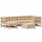 vidaXL 7-tlg. Garten-Lounge-Set mit Kissen Massivholz Kiefer vidaXL 7-tlg. Garten-Lounge-Set mit Kissen Massivholz Kiefer