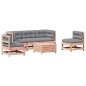 vidaXL 6-tlg. Garten-Lounge-Set mit Kissen Massivholz Douglasie vidaXL 6-tlg. Garten-Lounge-Set mit Kissen Massivholz Douglasie