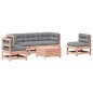 vidaXL 6-tlg. Garten-Lounge-Set mit Kissen Massivholz Douglasie vidaXL 6-tlg. Garten-Lounge-Set mit Kissen Massivholz Douglasie