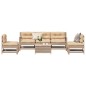 vidaXL 6-tlg. Garten-Lounge-Set mit Kissen Massivholz Kiefer vidaXL 6-tlg. Garten-Lounge-Set mit Kissen Massivholz Kiefer
