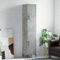 Highboard Betongrau 34,5x34x180 cm Holzwerkstoff Highboard Betongrau 34,5x34x180 cm Holzwerkstoff