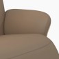 vidaXL Relaxsessel mit Fußteil Cappuccino-Braun Kunstleder vidaXL Relaxsessel mit Fußteil Cappuccino-Braun Kunstleder