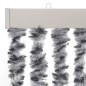 vidaXL Fliegenvorhang Grau, Schwarz und Weiß 90x200 cm Chenille vidaXL Fliegenvorhang Grau, Schwarz und Weiß 90x200 cm Chenille