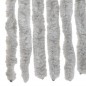 vidaXL Fliegenvorhang Grau 90x200 cm Chenille vidaXL Fliegenvorhang Grau 90x200 cm Chenille