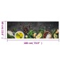 vidaXL Küchenteppich Waschbar Gewürze 60x180 cm Samt vidaXL Küchenteppich Waschbar Gewürze 60x180 cm Samt