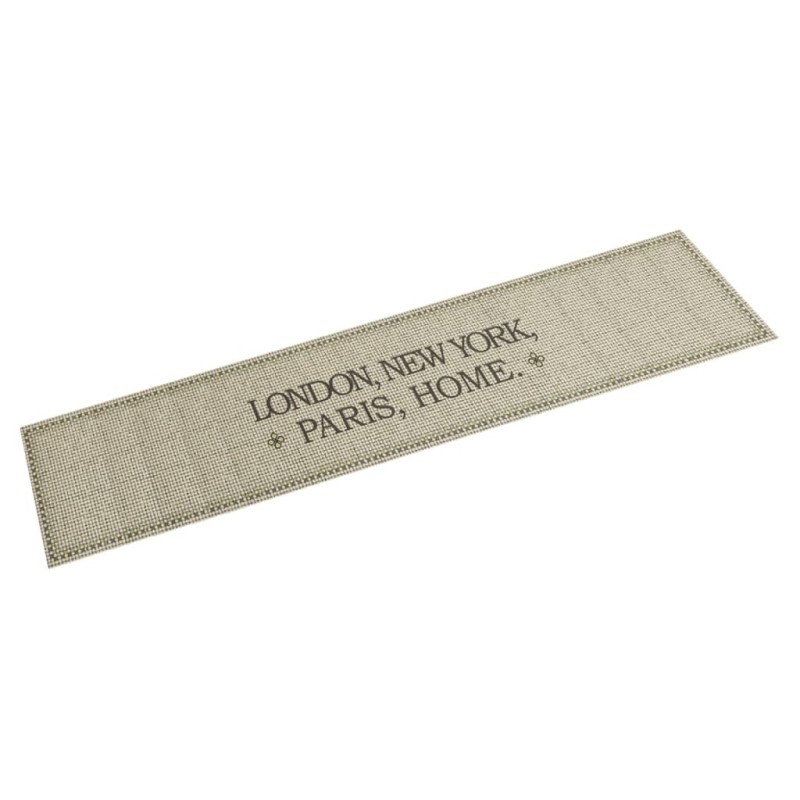 vidaXL Küchenteppich Waschbar Hauptstädte Home 60x300 cm Samt vidaXL Küchenteppich Waschbar Hauptstädte Home 60x300 cm Samt